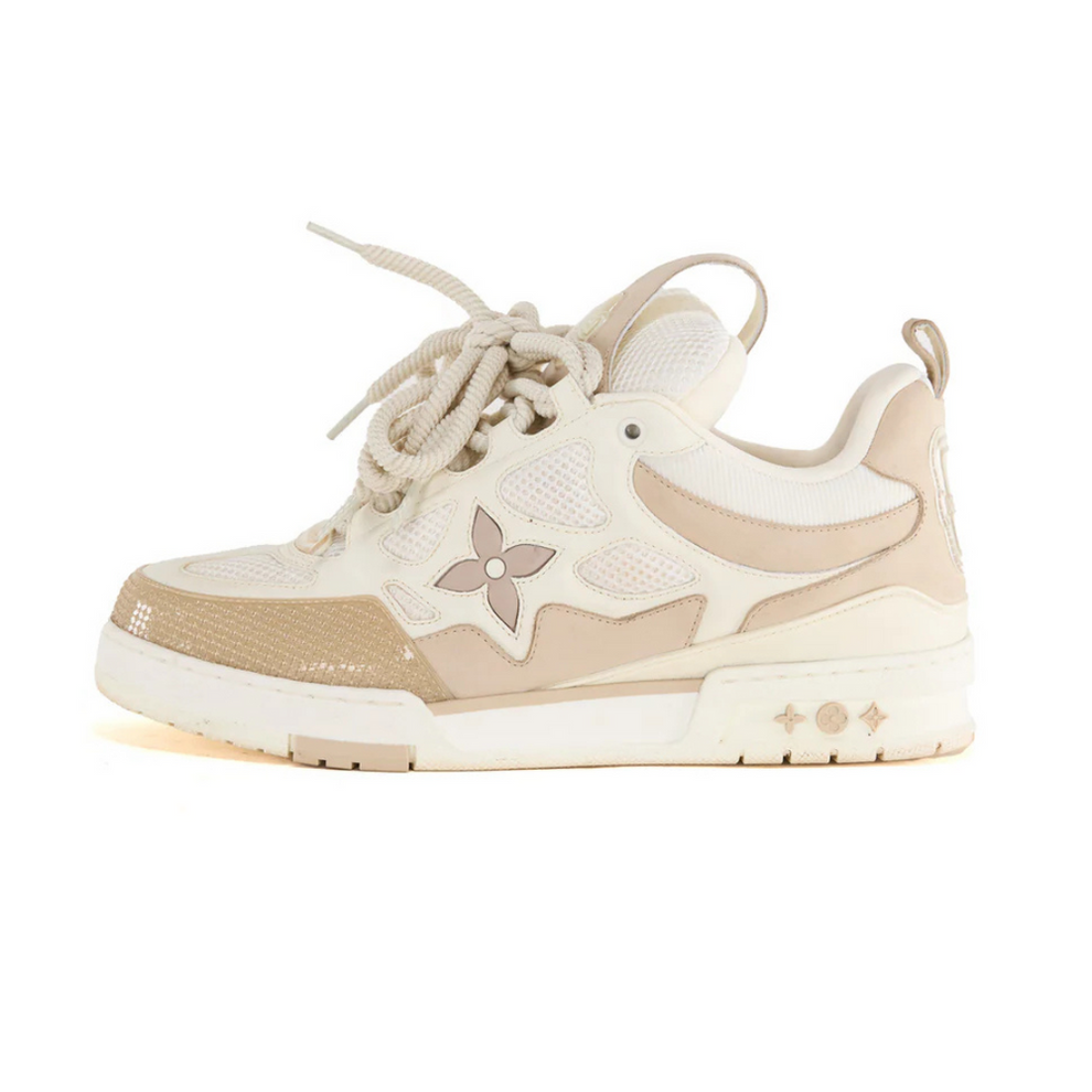 LV SKATE CREAM & WHITE