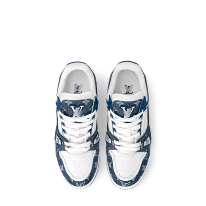 LV TRAINERS BLUE & WHITE